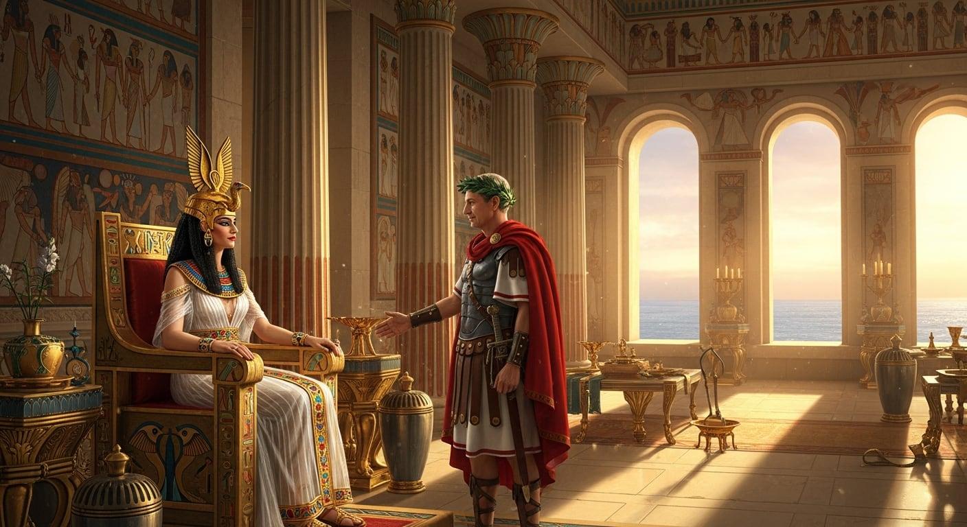 Kleopatra ja Julius Caesar